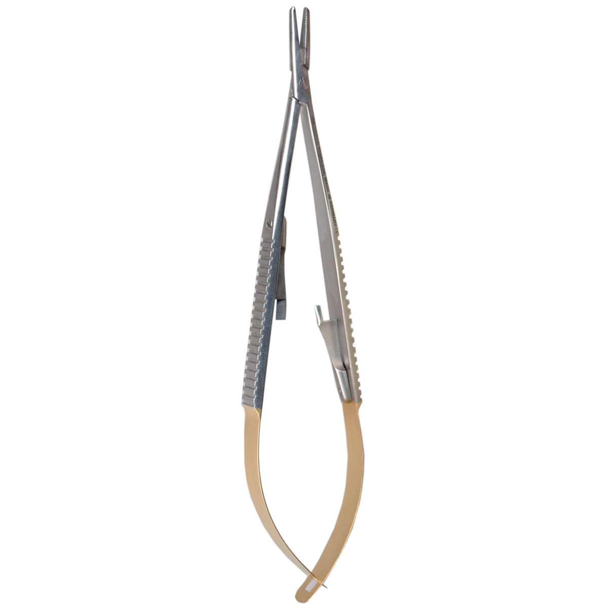 A.Titan - Needle Holder, Castroviejo, Micro, Straight, Carbide, Long